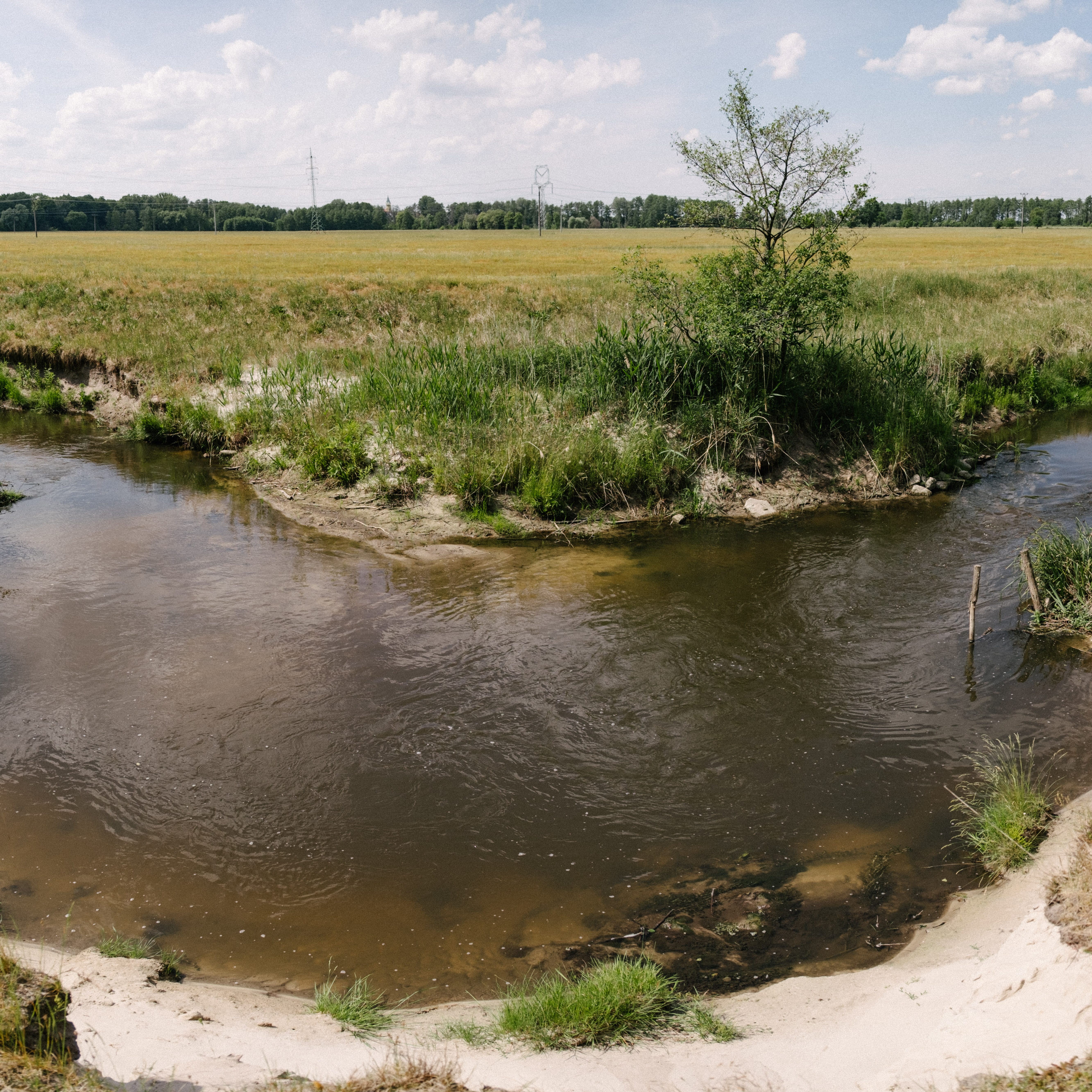 Revitalizovaný úsek riekdy Rudava